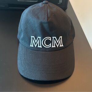 MCM Black Baseball Cap